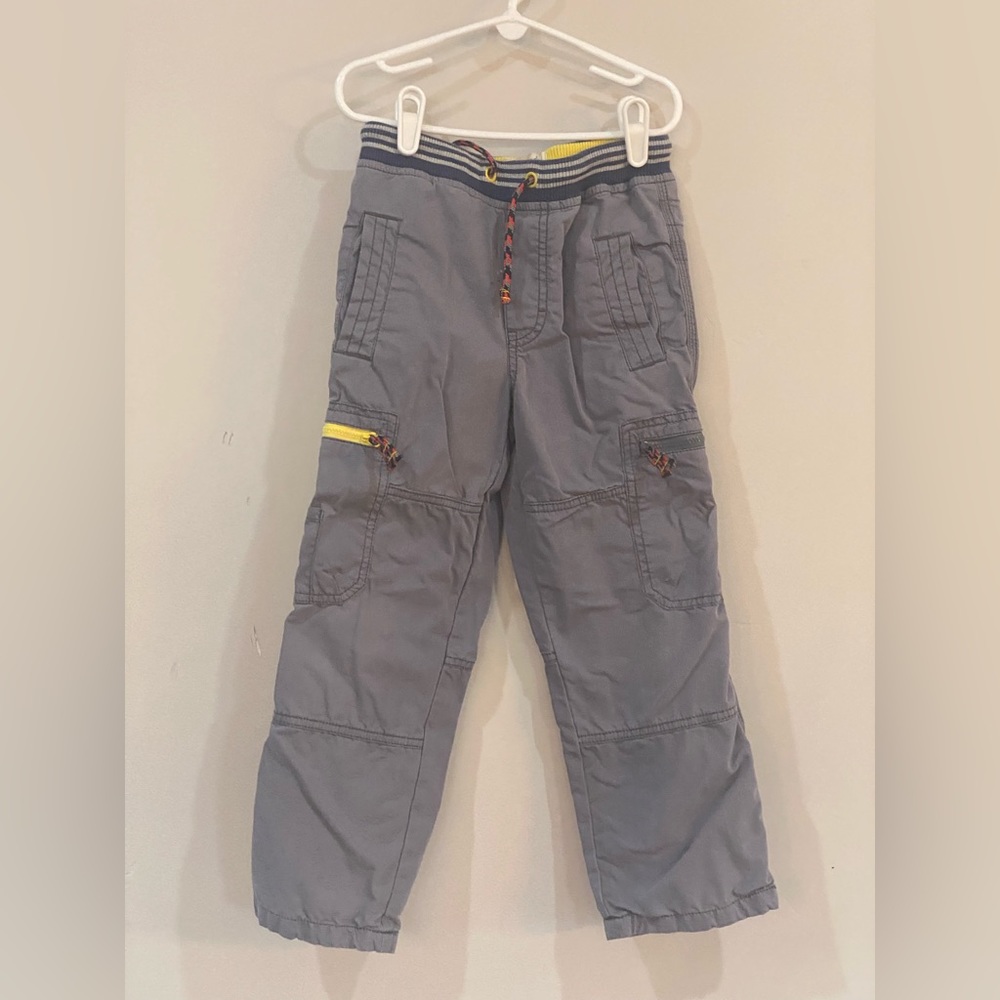 Mini Boden Grey cargo pants size 7y